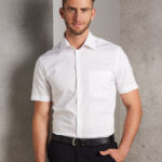 Men’s Cotton/Poly Stretch S/S Shirt