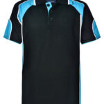 Kid’s Cooldry Contrast Polo With Sleeve Panel