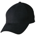 Heavy Brushed Cotton Cap Buckle On Back