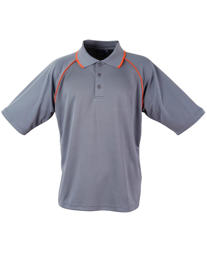 Mens Cooldry Raglan S/S Polo