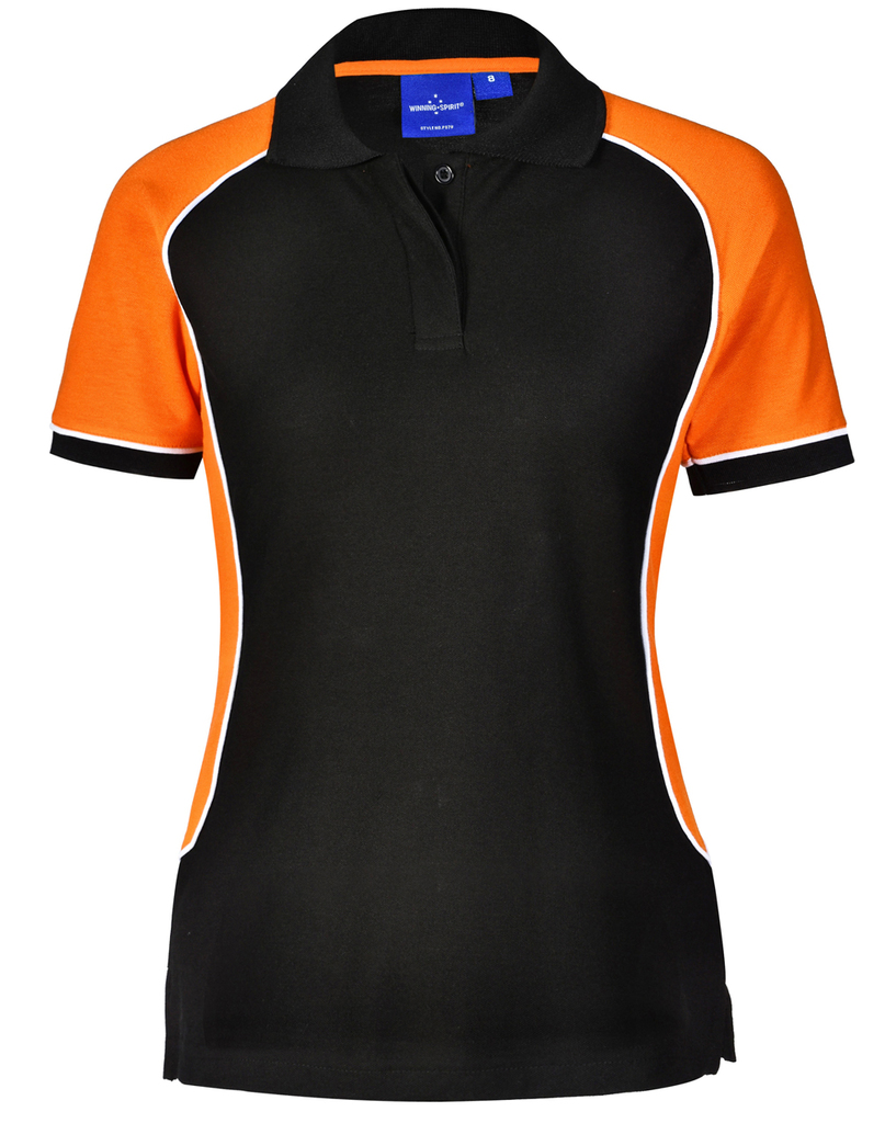 Ladies’ Truedry Tri-Colour S/S Pique Polo