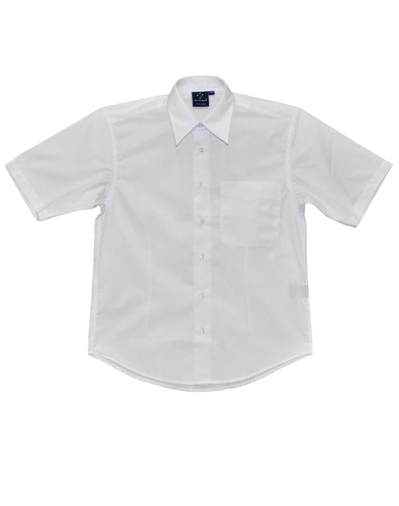 Mens S/S Teflon Business Shirt