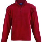 Adult’s Half Zip Polarfleece Pullover
