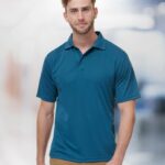 Mens Bamboo Charcoal S/S Polo