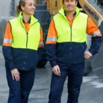 Hi-Vis Two Tone Polar Fleecy Vest