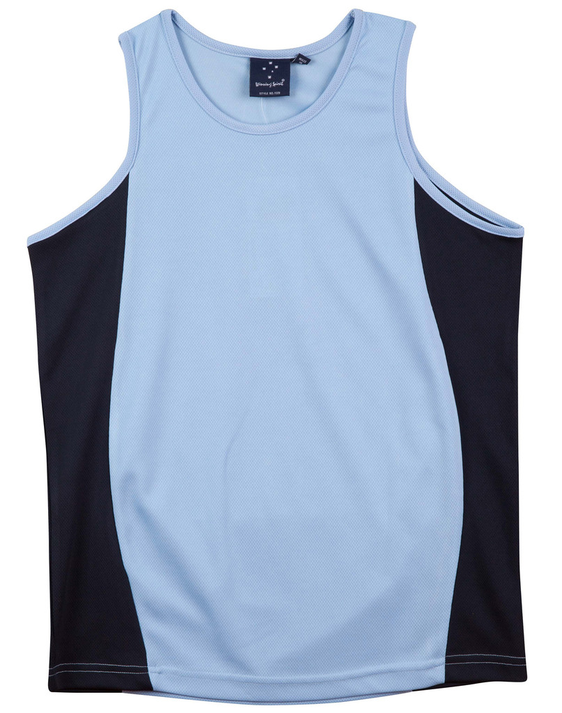 Men’s Cooldry Contrast Mesh Singlet