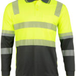 Biomotion Segmented Truedry L/S Safety Polo