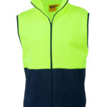 Hi-Vis Two Tone Polar Fleecy Vest