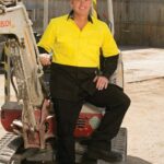 Men’s Two Tone Cool Breeze L/S Cotton Safety Shirt