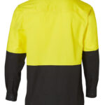 Men’s Two Tone Cool Breeze L/S Cotton Safety Shirt