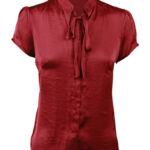 Women’s Tie Neck Blouse