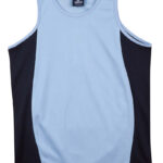 Kid’s Truedry Contrast Mesh Singlet