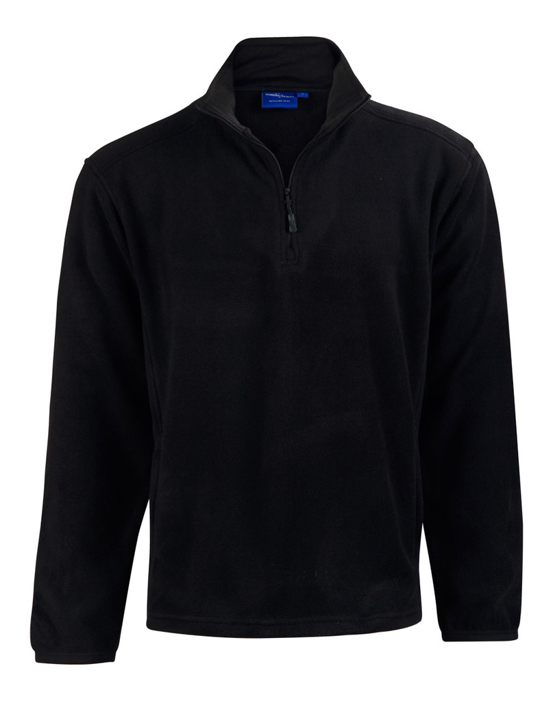 Adult’s Half Zip Polarfleece Pullover