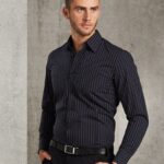 Men’s Pin Stripe Long Sleeve Shirt