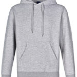 Adult’s Close Front Contrast Fleecy Hoodie