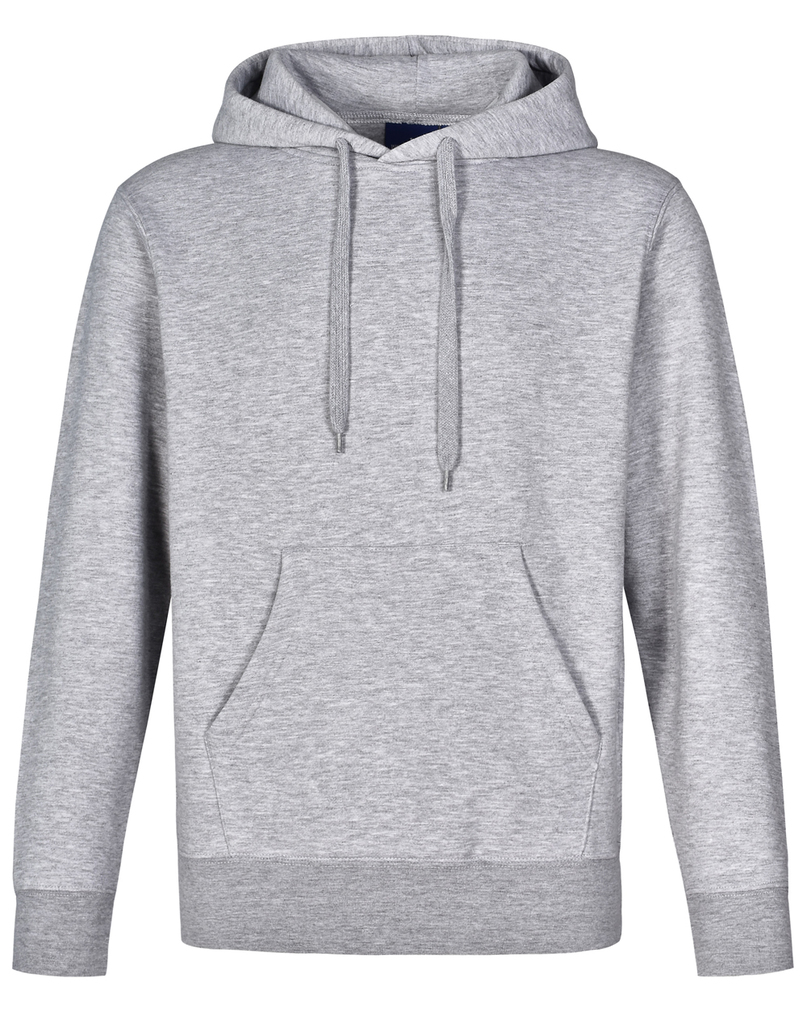 Adult’s Close Front Contrast Fleecy Hoodie