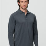 Men’s Bamboo Charcoal L/S Polo