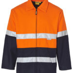 Hi-Vis Two Tone Bluey Safety Jacket With 3m Tapes
