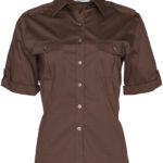 Women’s Short Sleeve Military Shirt