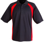 Men’s Cooldry Micro-Mesh Contrast Colour Polo