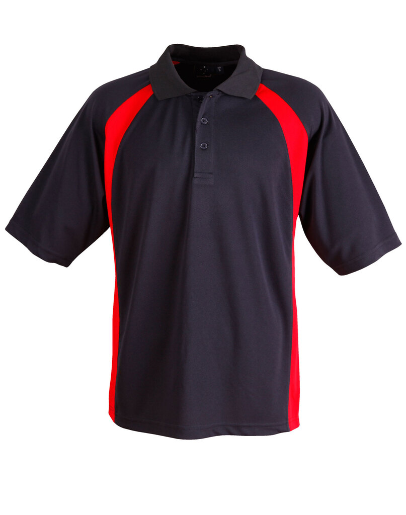 Men’s Cooldry Micro-Mesh Contrast Colour Polo