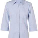Women’s Cvc Oxford 3/4 Sleeve Shirt