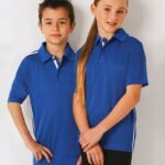 Kids’ Ultra Dry Short Sleeve Contrast Polo