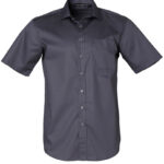 Men’s Dobby Striped Taped S/S Shirt