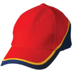 Tri-Color Sue Heavy Brushed Cotton Cap