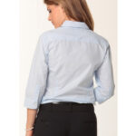 Women’s Fine Stripe 3/4 Sleeve Shirt