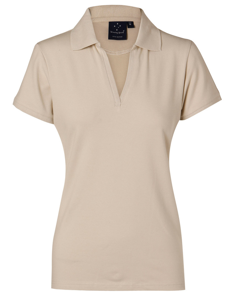 Ladies S/S Pique Polo