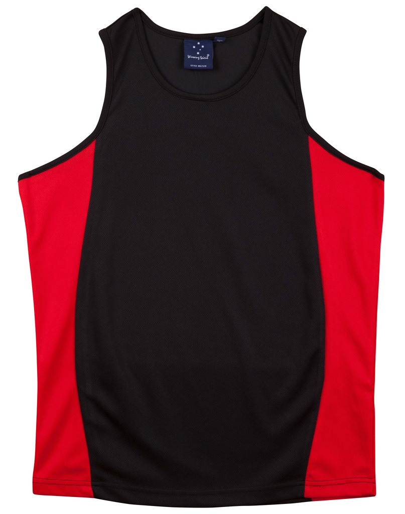 Men’s Cooldry Contrast Mesh Singlet