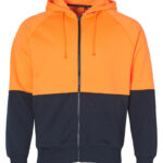 Hi-Vis Two Tone Fleecy Hoodie