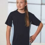 Kids Cooldry S/S Contrast Tee