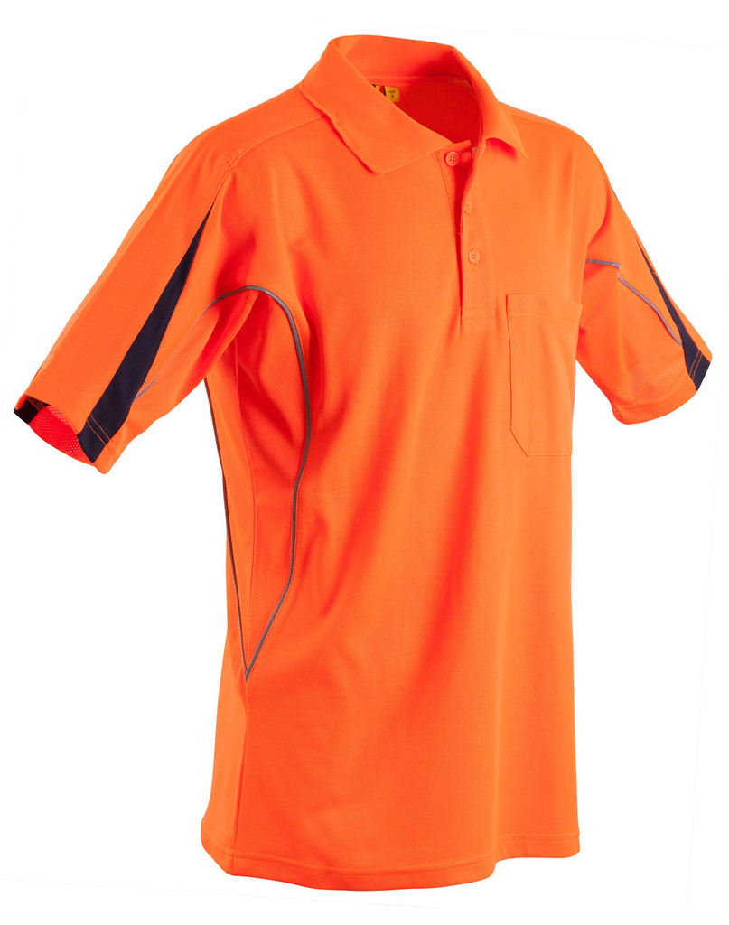Men’s Fashion Hi-Vis S/S Polo