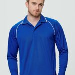 Men’s Cooldry Raglan L/S Polo
