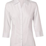 Women’s Cvc Oxford 3/4 Sleeve Shirt