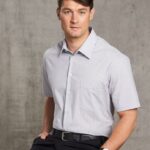 Men’s Ticking Stripe S/S Shirt