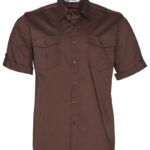 Men’s Short Sleeve Military Shirt