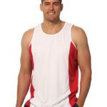 Men’s Cooldry Contrast Mesh Singlet