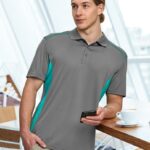 Men’s Cooldry S/S Contrast Interlock Polo