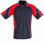 Men’s Cooldry Contrast Polo With Sleeve Panel