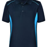 Kids’ Cooldry S/S Contrast Interlock Polo