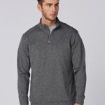 Men’s Half Zip L/S Sweat Top