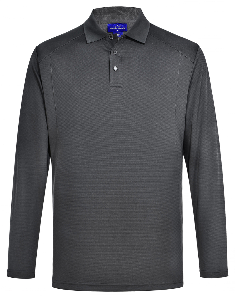 Men’s Bamboo Charcoal L/S Polo