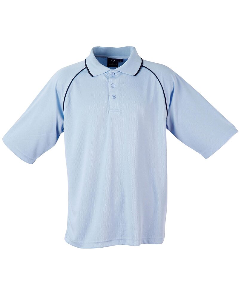 Mens Cooldry Raglan S/S Polo