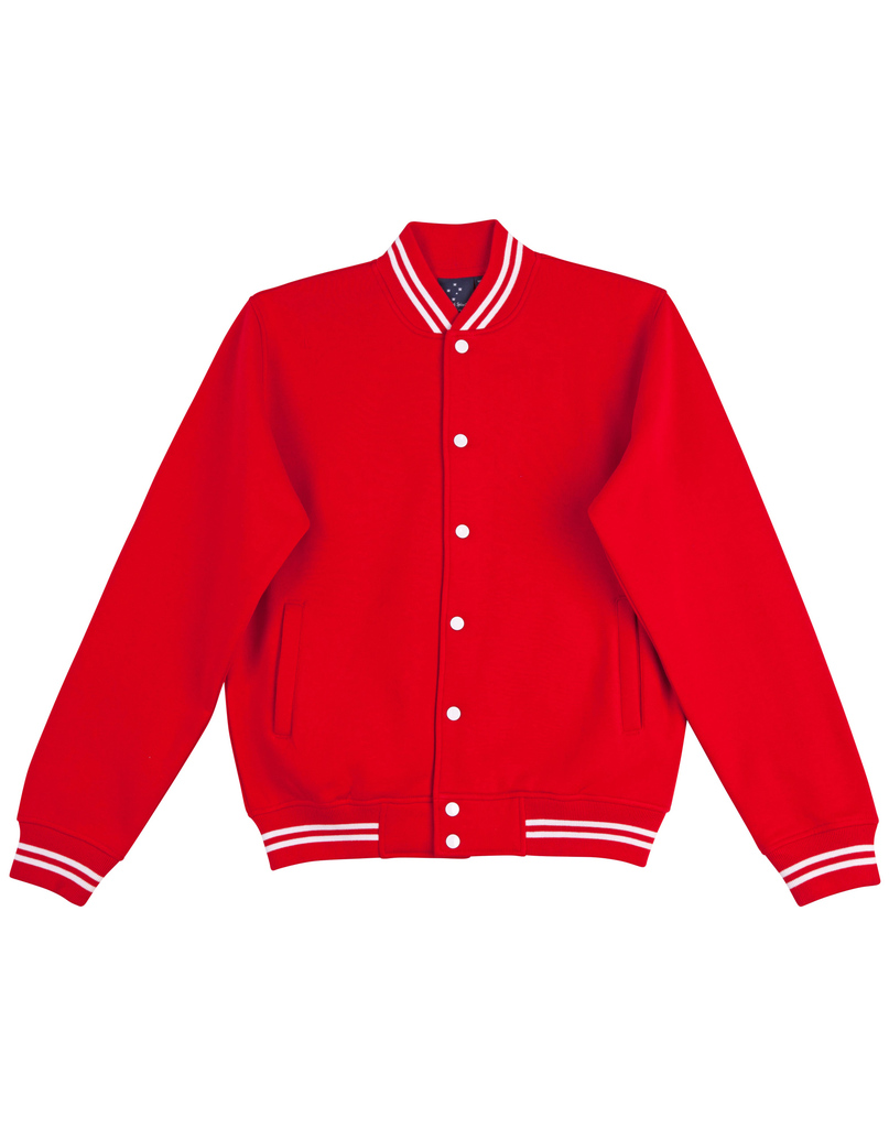 Adult’s Fleece Varsity Jacket