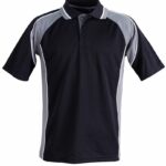Mens Mini Waffle Coold Polo