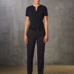 Women’s Flexi Waist Utility Pants In Poly/Viscose Stretch