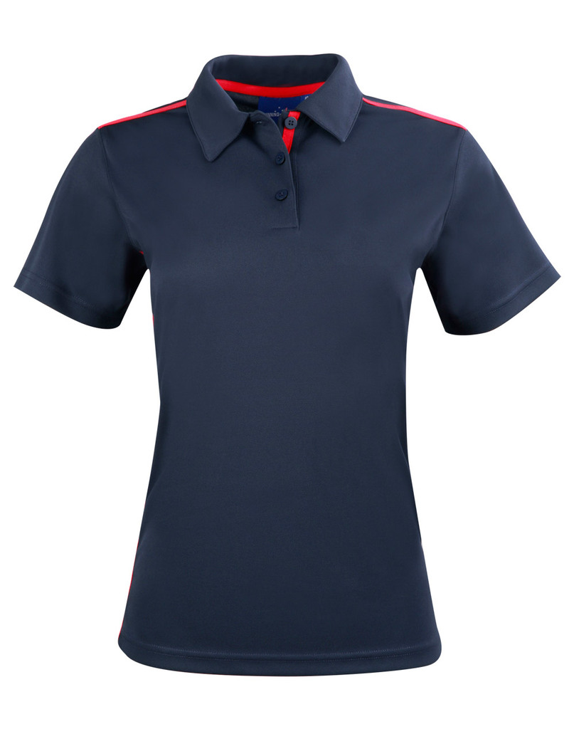 Ladies’ Rapid Cool Short Sleeve Contrast Polo